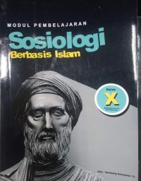 Modul Pembelajaran Sosiologi Berbasis Islam Kelas X